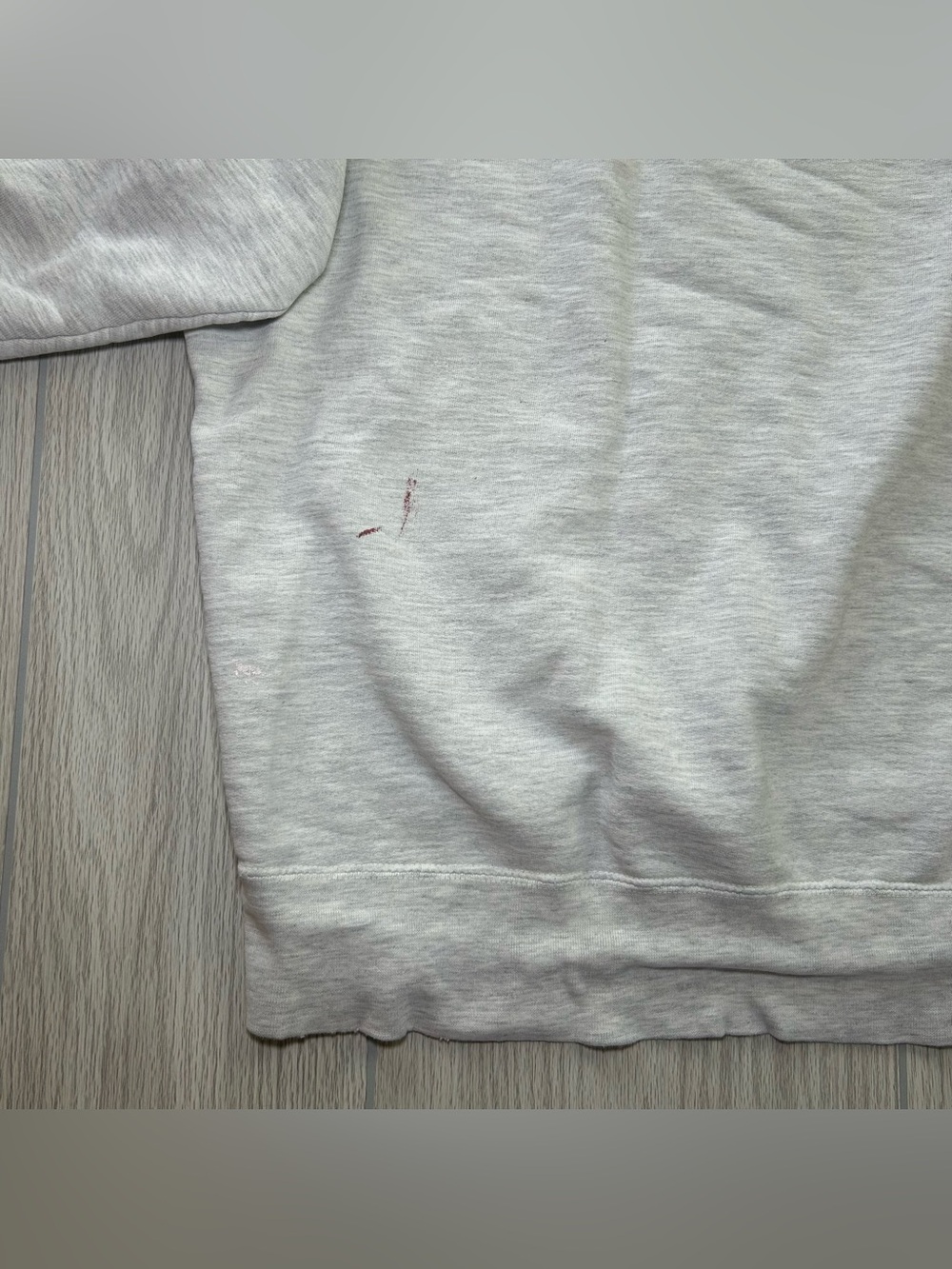 VTG 90s Cal Poly SLO Thrashed Crewneck Sweatshirt Pullover MV Sport Men XL Gray - Picture 14 of 16